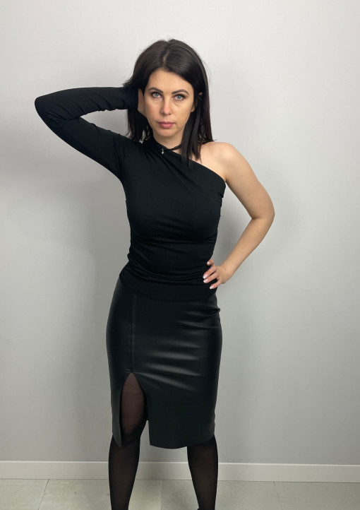 Асиметричний логслів у чорному кольорі - 2.22a