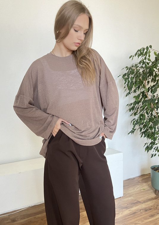 Светр  у кольорі капучино - 69.23