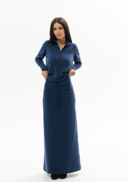 Светр в синьому кольорі - 109.24