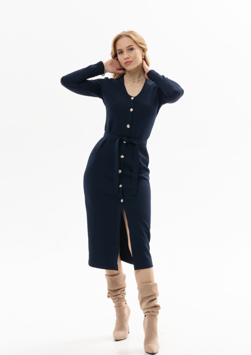 Сукня в  синьому  кольорі - 103.24